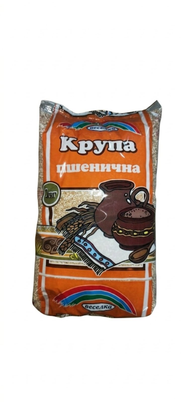 Крупа пшенична ТМ "ВЕСЕЛКА" 1кг.